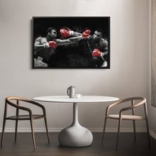 Load image into Gallery viewer, Mike Tyson vs Muhammad Ali Canvas Art – Boxing Legends Wall Decor
