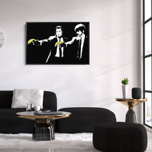 Load image into Gallery viewer, Pulp Fiction Banana Canvas – Funny Movie Wall Art
