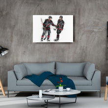 Load image into Gallery viewer, Sebastian Aho &amp; Andrei Svechnikov Canvas Art – Carolina Hurricanes Wall Decor
