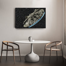 Load image into Gallery viewer, Millennium Falcon Canvas Art - Star Wars Wall Decor Framed Print
