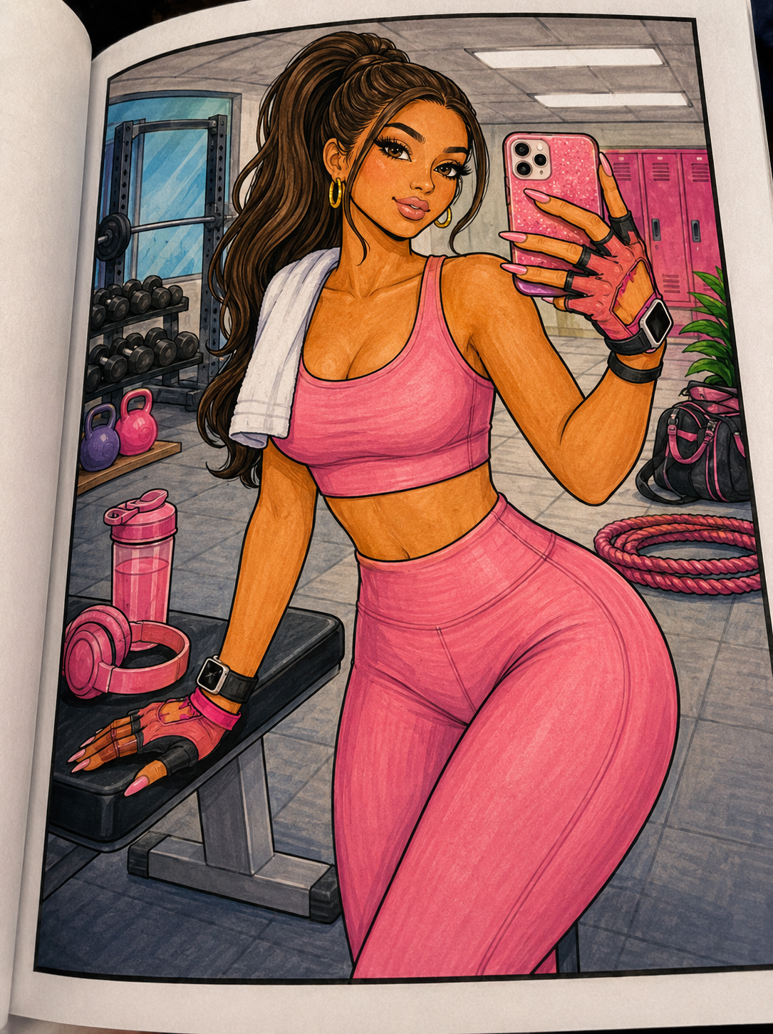 Baddie Lifestyle: A Coloring Book