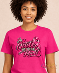 In October We Wear Pink – Breast Cancer Awareness T-Shirt 💕🎀