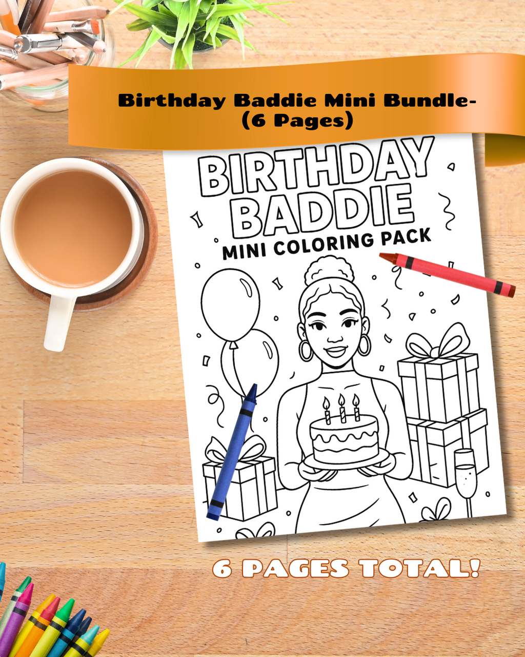 Birthday Baddie Mini Pack: Glam Party Fun (Digital Download)