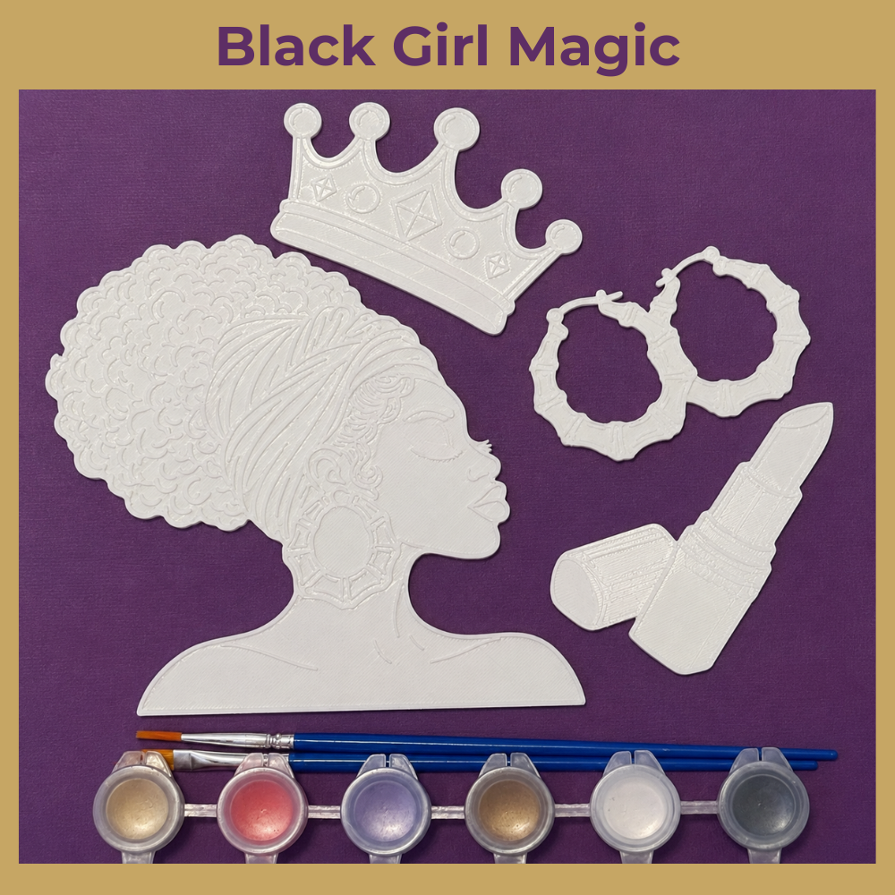 COLOR ME! 3D Printed Paint Kit - Grown Folks