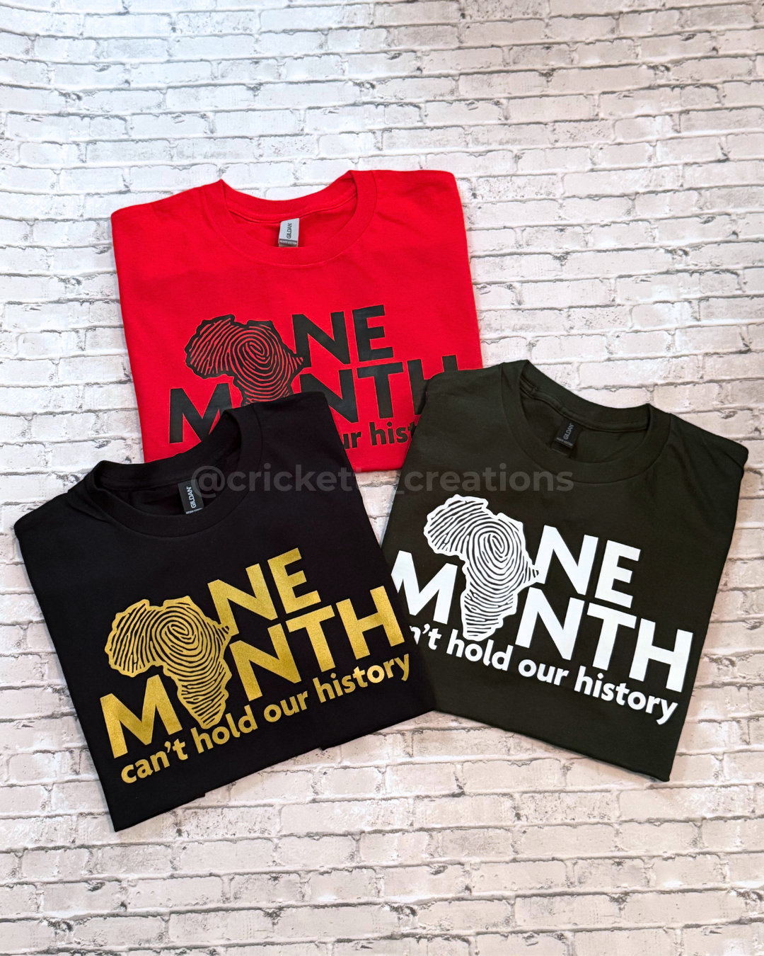 One Month Can’t Hold Our History Shirt