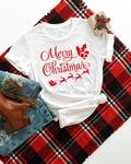 Merry Christmas — Holiday Script Shirt