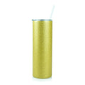 Custom Gold Glitter Tumblers