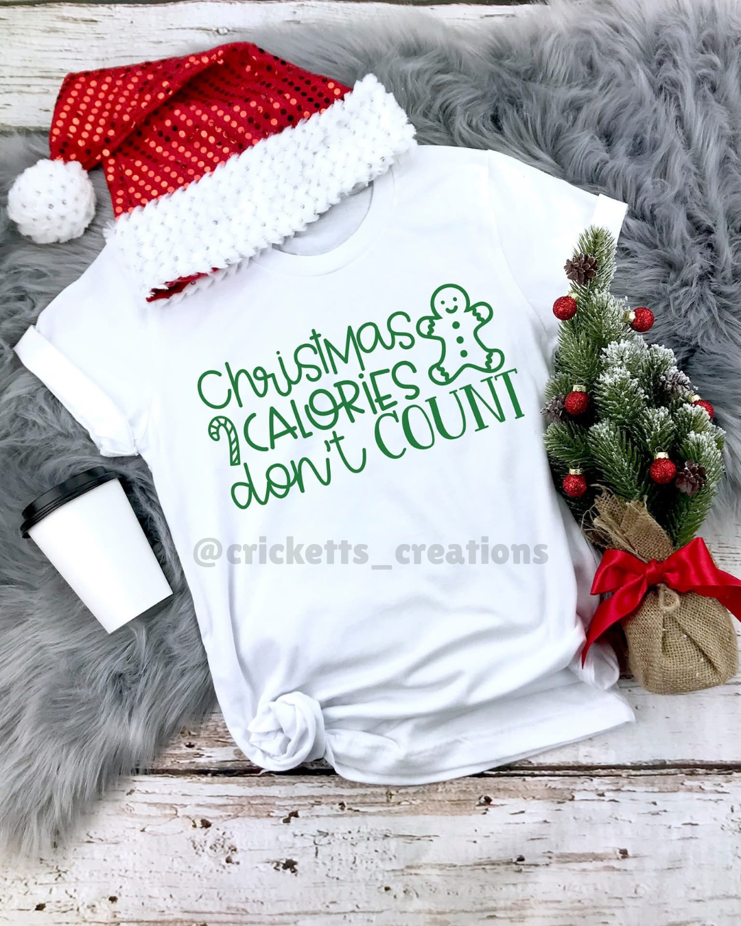 Christmas Calories Don’t Count Shirt
