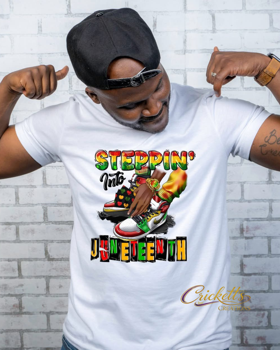 Steppin' Into Juneteenth Shirt