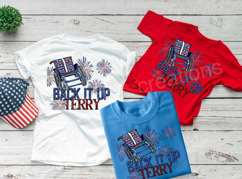 Back It Up Terry 4th of July Shirt 🇺🇸🎆