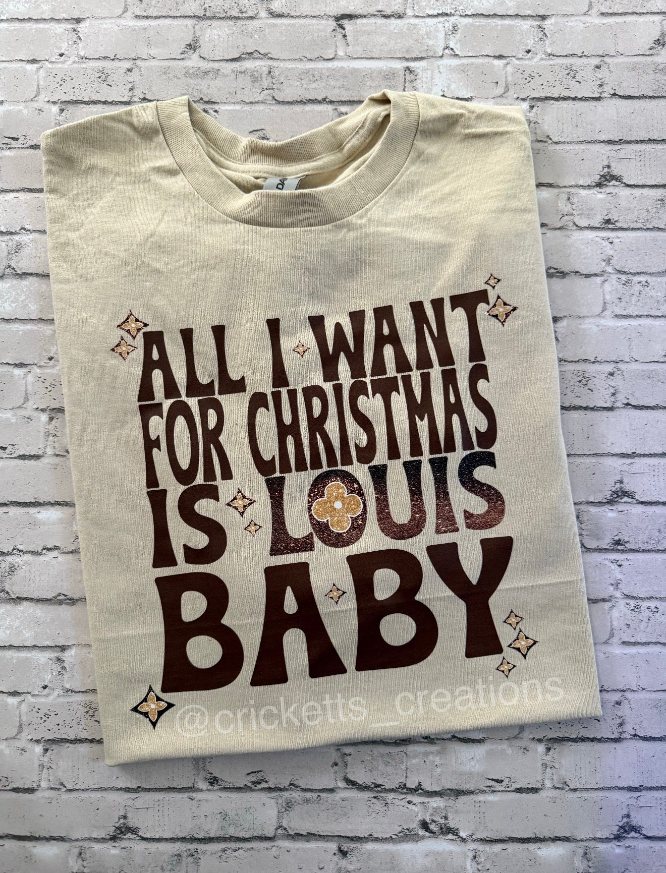 All I Want for Christmas Is Louis Baby Shirt