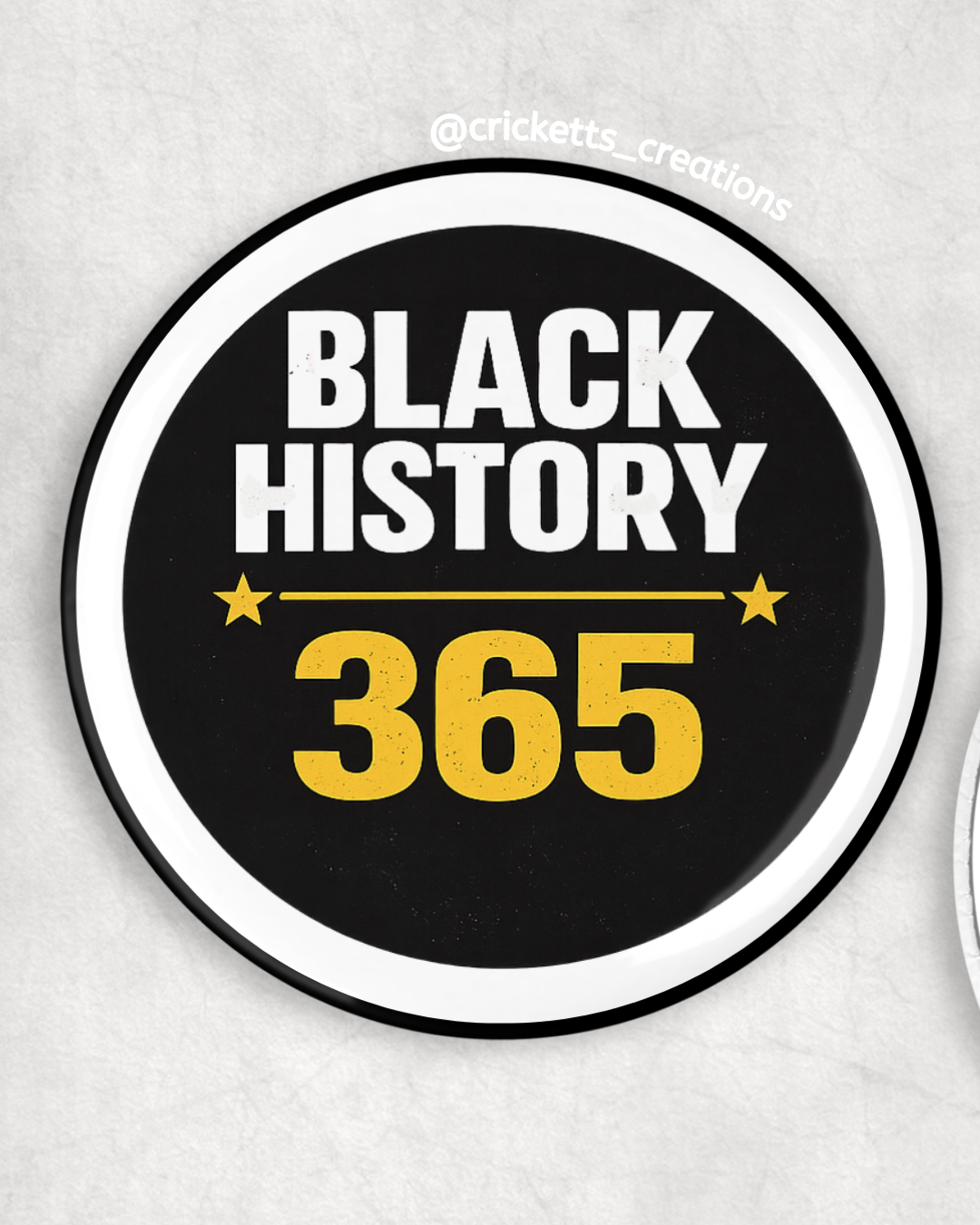 Black History Month Buttons