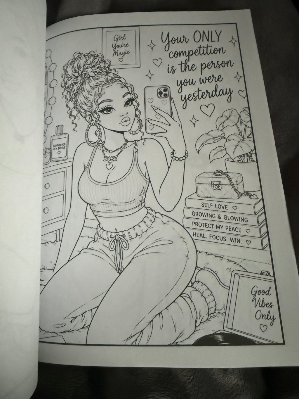 Brown Sugar Babes: Coloring Book