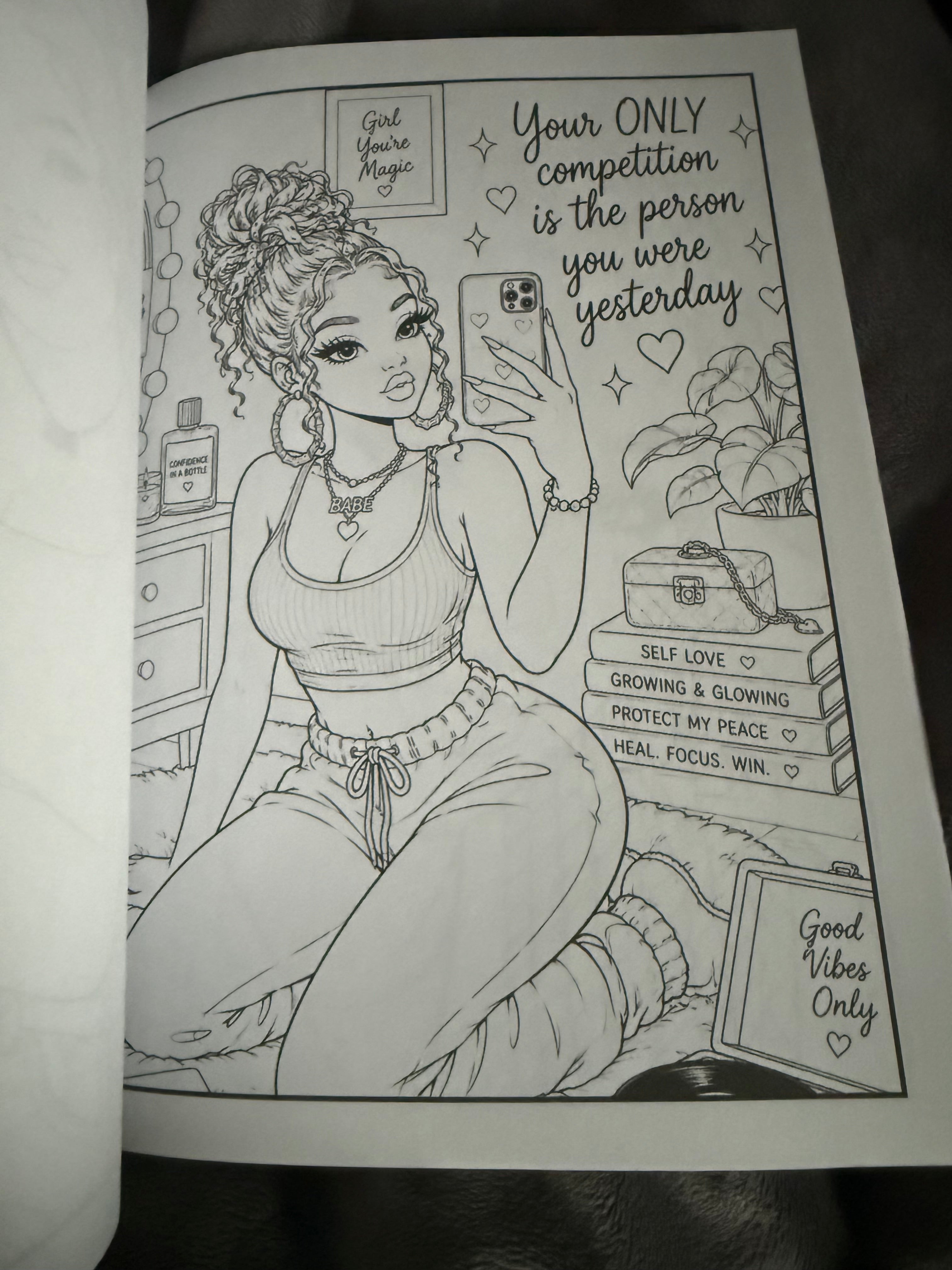 Brown Sugar Babes: Coloring Book