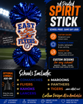 3D Printed School Spirit Stick