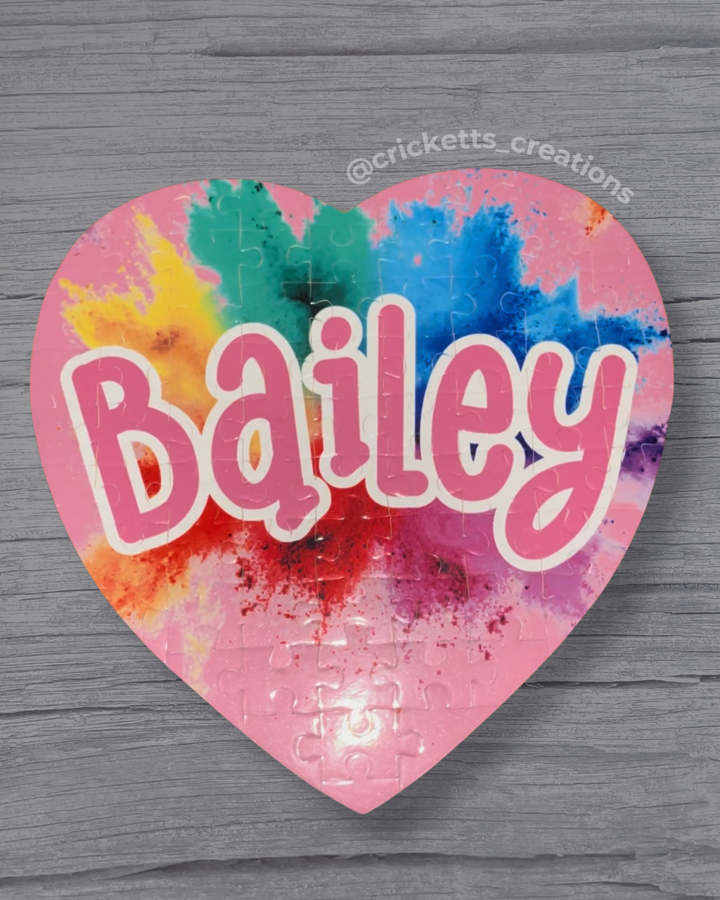 Custom Heart Puzzle