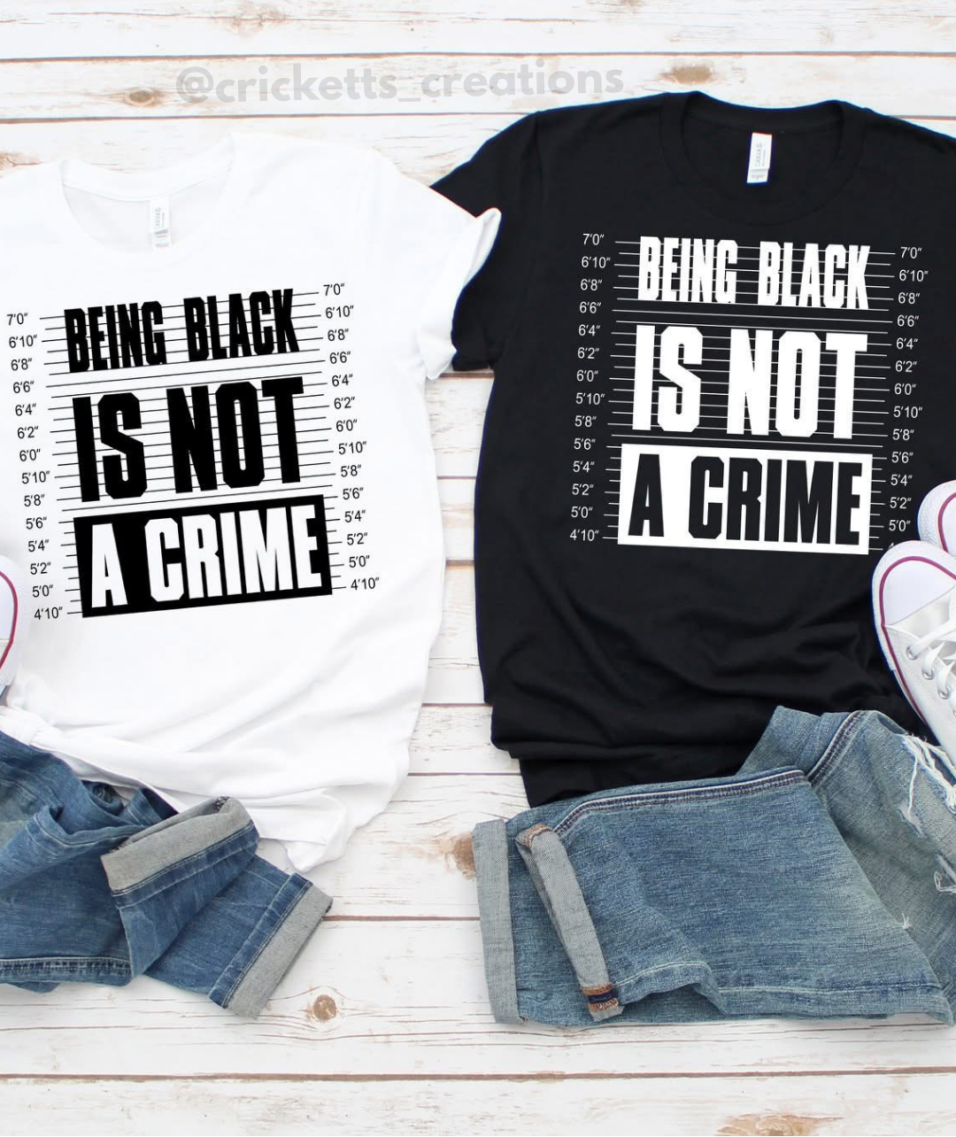 Being Black Is Not a Crime Shirt