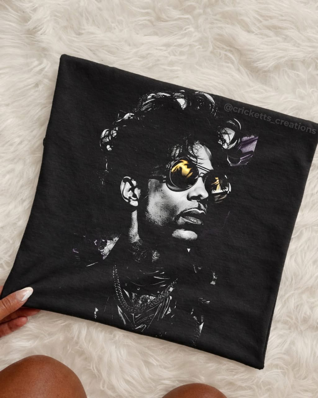 Halftone Graphic Shirt