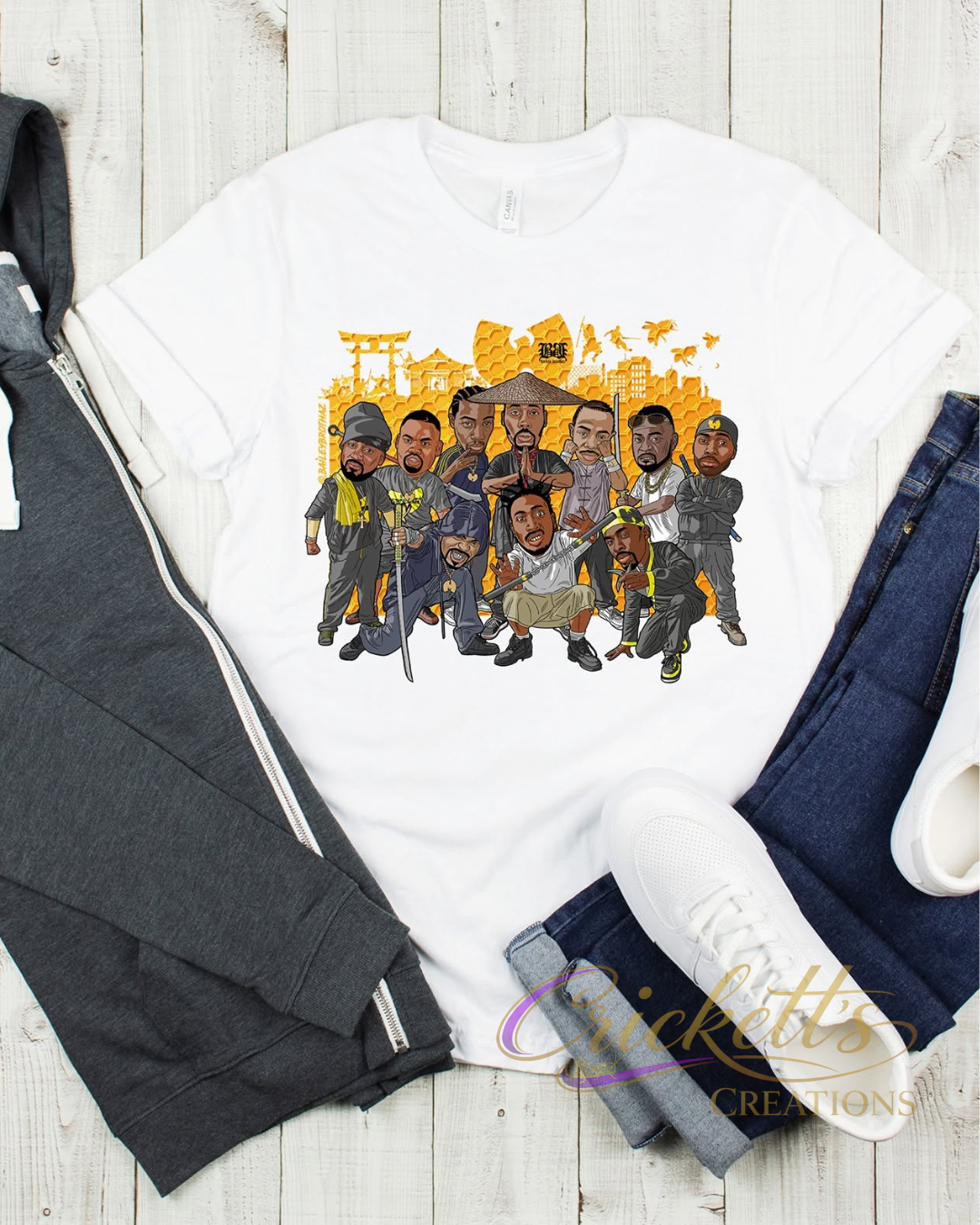 Wu-Tang Inspired Hip-Hop Shirt