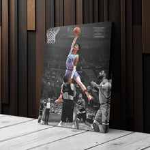 Load image into Gallery viewer, Ja Morant Canvas Art – Dunk on Kevin Love Wall Decor
