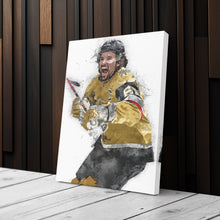 Load image into Gallery viewer, Mark Stone Canvas Art – Vegas Golden Knights Wall Decor
