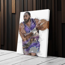 Load image into Gallery viewer, Karl Malone Canvas Art – Utah Jazz Wall Decor
