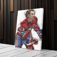 Load image into Gallery viewer, Guy Lafleur Canvas Art – Montreal Canadiens Wall Decor
