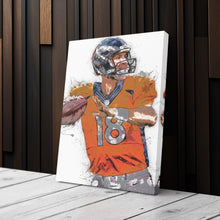 Load image into Gallery viewer, Peyton Manning Canvas Art – Denver Broncos Wall Decor
