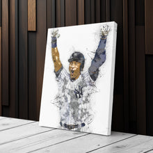 Load image into Gallery viewer, Derek Jeter Canvas Art – New York Yankees Wall Decor
