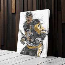 Load image into Gallery viewer, Evgeni Malkin Wall Art - Pittsburgh Penguins NHL Legend Canvas Print
