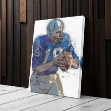 Load image into Gallery viewer, Johnny Unitas Canvas Art – Baltimore Colts Wall Decor
