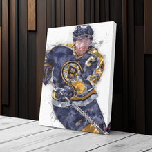Load image into Gallery viewer, Ray Bourque Canvas Art – Boston Bruins Wall Decor
