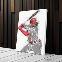 Load image into Gallery viewer, Trea Turner Canvas Art – Philadelphia Phillies Wall Decor

