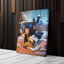 Load image into Gallery viewer, Pulp Fiction Uma Canvas – Cult Classic Wall Art Decor
