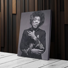 Load image into Gallery viewer, Jimi Hendrix Smoking Canvas Print – Iconic Guitarist Wall Art for Home Decor
