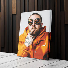 Load image into Gallery viewer, Mac Miller Canvas – Rap Icon Wall Art for Studio Decor
