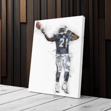 Load image into Gallery viewer, LaDainian Tomlinson Canvas Art – Los Angeles Chargers Wall Decor
