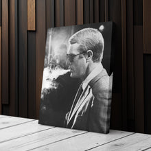 Load image into Gallery viewer, Steve McQueen Canvas Art – Classic Actor Wall Decor
