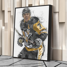 Load image into Gallery viewer, Evgeni Malkin Wall Art - Pittsburgh Penguins NHL Legend Canvas Print
