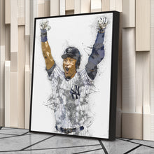 Load image into Gallery viewer, Derek Jeter Canvas Art – New York Yankees Wall Decor
