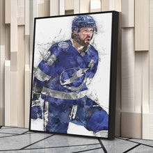 Load image into Gallery viewer, Nikita Kucherov Canvas Art – Tampa Bay Lightning Wall Decor
