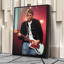 Load image into Gallery viewer, Kurt Cobain Canvas – Nirvana Rock Legend Wall Art
