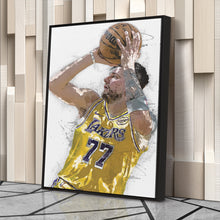 Load image into Gallery viewer, Luka Doncic Canvas Art – Los Angeles Lakers Wall Decor
