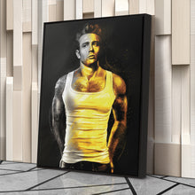 Load image into Gallery viewer, James Dean Tattoo Canvas – Classic Movie Wall Art
