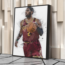 Load image into Gallery viewer, Kyrie Irving Canvas Art – Cleveland Cavaliers Wall Decor
