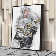 Load image into Gallery viewer, Charlie McAvoy Canvas Art – Boston Bruins Wall Decor
