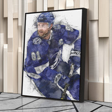 Load image into Gallery viewer, Steven Stamkos Canvas Art – Tampa Bay Lightning Wall Decor
