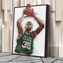 Load image into Gallery viewer, Reggie Lewis Canvas Art – Boston Celtics Wall Decor
