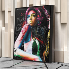 Load image into Gallery viewer, Amy Winehouse Canvas – Pop Music Wall Art for Home Decor
