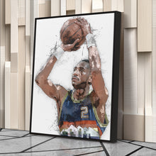 Load image into Gallery viewer, Alex English Canvas Art – Denver Nuggets Wall Decor
